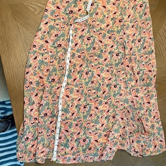 ENTRO floral off shoulder strap maxi dress - Picture 7 of 11